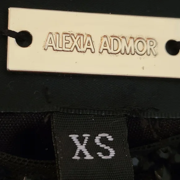 Alexia Admor XS Deep Red This is a beautiful alexia addmor Cocktail Dress Beaded - Picture 7 of 7